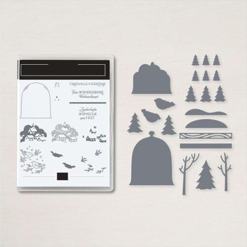 Tree Bird Bell Stamps And Dies New Arrival 2021 Scrapbook Diary Decoration Stencil Embossing Template Diy Greeting Card Albums