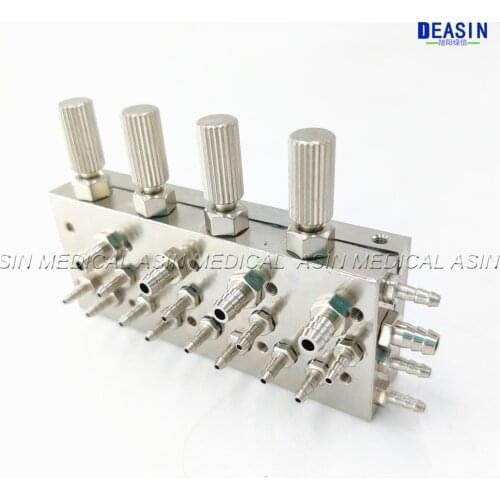 1 PCS Dental lab supply valve 3 In 1/ 4 in 1 Dental Valve Control Dental Chair Air / Water Diaphragm Membrane Valve