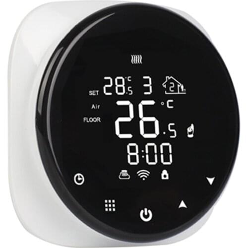 HYSEN Tuya smart digital room 16A wifi thermostat Alexa for under floor heating