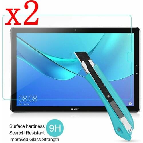 2Pcs Tablet Tempered Glass for Huawei MediaPad M5 8.4" Screen Protector Cover Full Scratch Resistant Coverage Protective Film