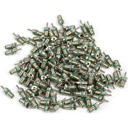 10Pcs AC R134A Valve Core Automotive Car Air Conditioning Cores Needles Repair Y98C