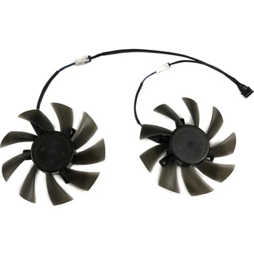 2pcs/set 85MM PLD09210B12HH/PLD09210S12HH VGA GPU Cooler Fan For MSI RX480 RX580 RX470 RX570 ARMOR Graphics Cards Cooling