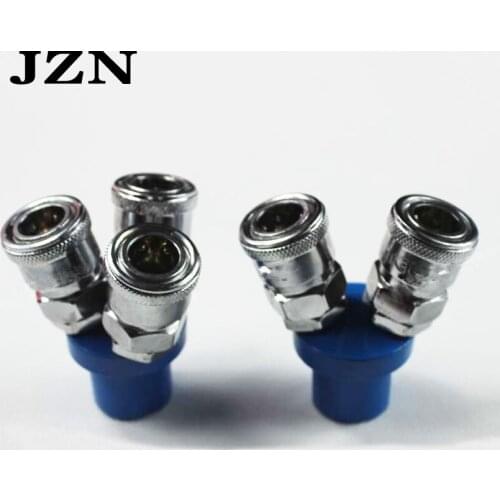 C-type quick connector SMV Bifurcate / two inserted SMY trigeminal / three inserted 2 minutes within the fast row