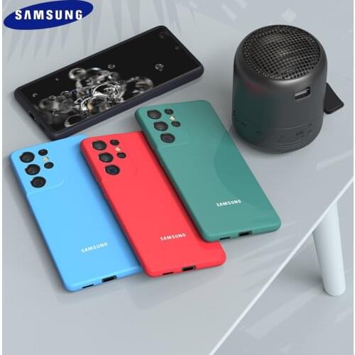 Samsung Galaxy S21 S21Plus S21Ultra Case TPU Soft-Touch Back Protective Shell Silky Silicone No Fingerprint Cover