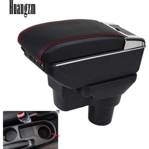 For Kia Rio 4 armrest box Kia Rio 4 X-line 2017 2018 2019 2020 car armrest box accessories interior Storage box Retrofit parts