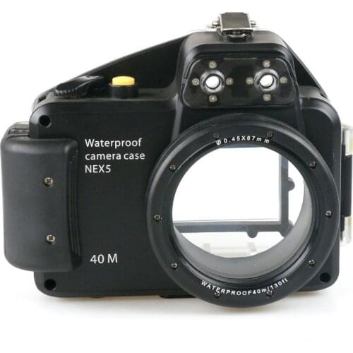 For Sony Nex-5 Nex5 Camera 16mm 18-55mm Lens 40m/130ft Diving Camera Waterproof Housing Bag Underwater Case Cover Box
