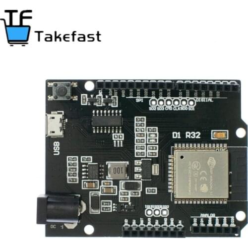 ESP32 For Wemos D1 Mini For Arduino UNO R3 D1 R32 WIFI Wireless Bluetooth Development Board CH340 4M Memory One