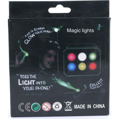 Finger Light Magic Tricks Magically Flies From Hand To Hand Magic Props Light Magic Trick Mobile Phone Holographic