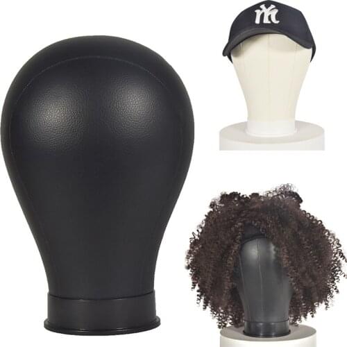 PU Head Training Mannequin Head Display Styling Mannequin Manikin Head Wig Stand Free Holde