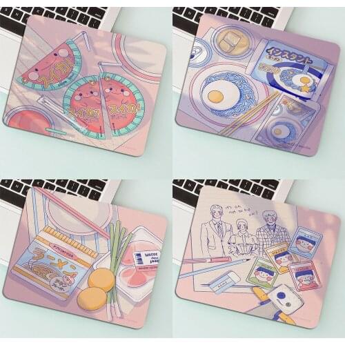 Kawaii Pad Laptop Cheeri Soda PC Computer Keyboard Cute Mouse Deskpad Gaming Desk Mats Gamer gamer accessories small mouse pad