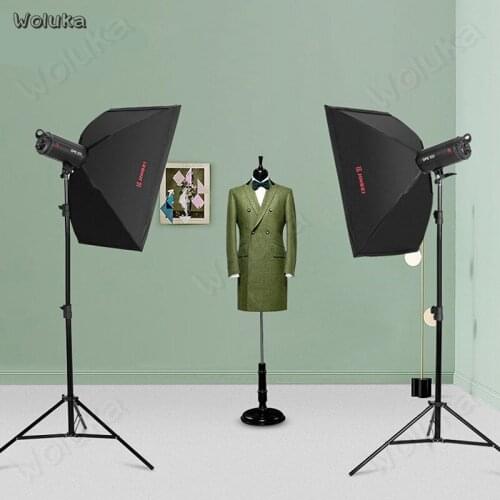 600w flash light kit Photographic light Flash clothing portrait photo DPEII-600W flash light softbox set CD50 T02