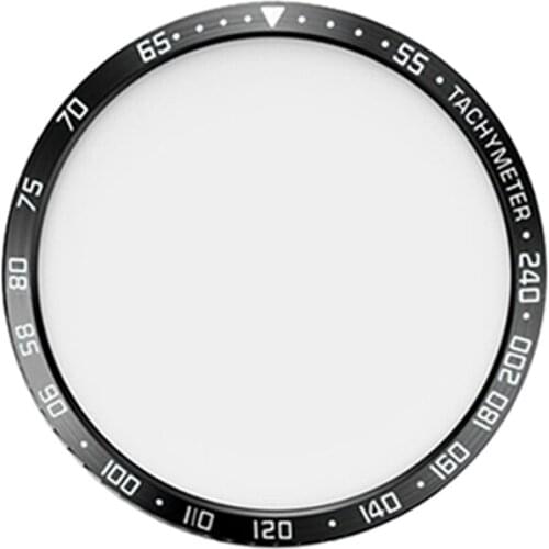 Metal Bezel For Samsung Galaxy Watch 46Mm Case Gear S3 Frontier/Classic Sport Adhesive Cover Band Strap Accessories