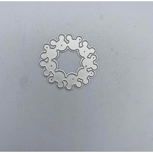 Metal Cutting Dies Circle For DIY Scrapbooking Photo Album Die Cuts Decorative Embossing Paper Cards Crafts Tools