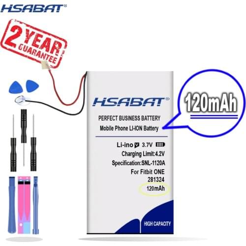 New Arrival [ HSABAT ] 120mAh WL-FBT06 Replacement Battery for Fitbit One LSSP281324AB