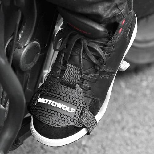 Adjustable Motorcycle Gear Shift Pad Motorcycle Shoe Cover Lightweight Anti-Slip Boot Protector For Riding Moto Accessaries