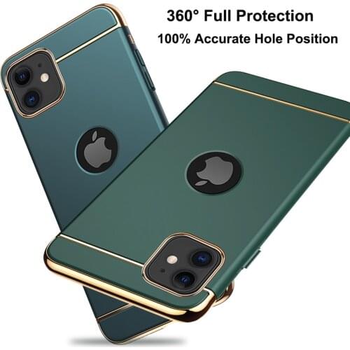 Luxury Matte Phone Case For iPhone X XR XS MAX 6 6S 7 8 Plus Funda Hard PC Cover Case For iPhone 11 Pro Max 5 5S SE 2020 Coque