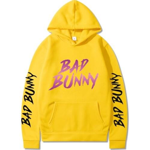 Bad Bunny High quality Hoodies Sweatshirts Men/women Casual Kpop Oversized Hoodie Autumn Winter Harajuku Tracksuits Clothing
