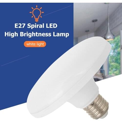20W 30W 40W E27 LED Light Bulb Waterproof Energy Saving Super Bright Flying Saucer Shape White Lamp Indoor Lighting