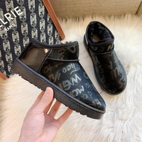 2021 Ankle Boots for Woman Comfortable Winter Ladies Shoes Fashion Bowknot Mixed Colors Snow Boots Women Womens Leather Boots