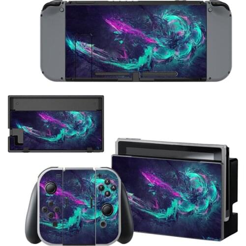 12 Styles Graffiti Style Vinyl Decal Skin Sticker For Nintendo Switch NS NX Console Protector Game Accessoriy NintendoSwitch