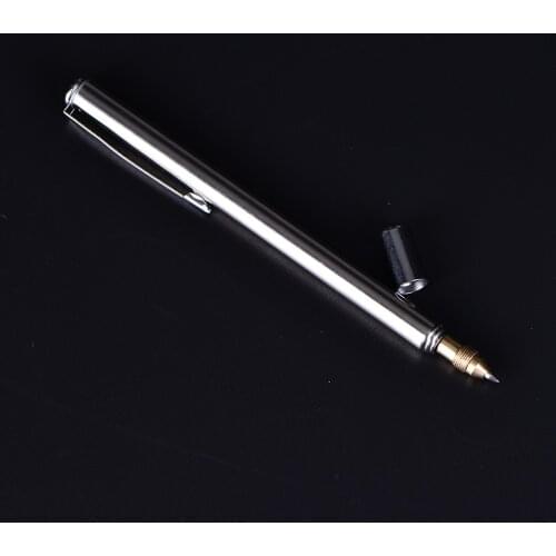 6 Section Pointer Pen Instrument Baton Stainless Steel Telescopic Magic Ballpoint Pen Kindergarten Teacher Teaching Supply