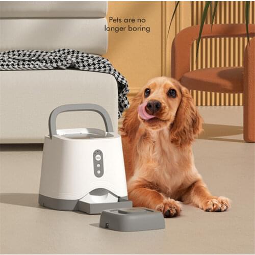 [Video/Button/Wiff] 4L/6L Automatic Pet Cat Feeder Dog Bowl Smart Dogs Food Dispenser Remote Control APP Timer For Kitten Cats