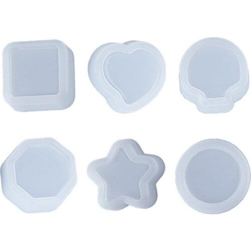 Plant Flower Pot Epoxy Resin Mold Dish Plate Succulent Flowerpot Silicone Mould DIY Crafts Home Decorations Casting Tools