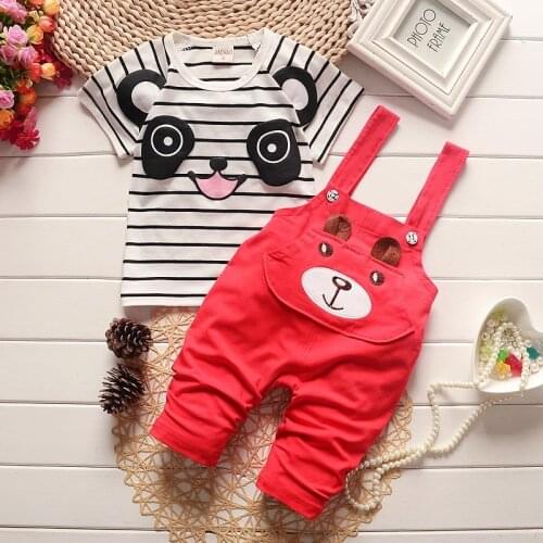 Childrens Clothing for Girls Newborn Sport Suit Cute Baby Girl Outfit Tracksuits Toddler Girl Clothes Set First Year New Summer