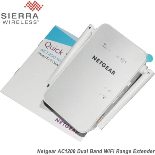 NETGEAR 11AC 1200 Mbps Dual Band Gigabit 802.11ac (300 Mbps + 900 Mbps) Wi-Fi Range Extender with External Antennas