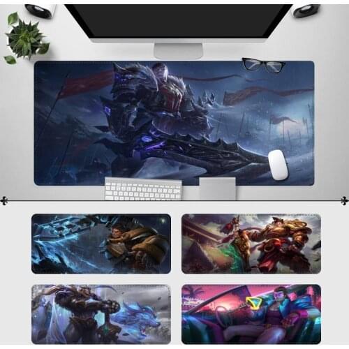 30x60cm League of Legends Garen Mouse Pad PC Laptop Gamer Mousepad Anime Antislip Mat Keyboard Desk Mat For Overwatch/CS GO