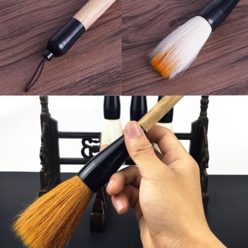 5 Styles 25cm Large Chinese Calligraphy Brush Pen Goat Hair Bamboo Shaft Paint Brush Art Stationary Oil Painting writing Brush
