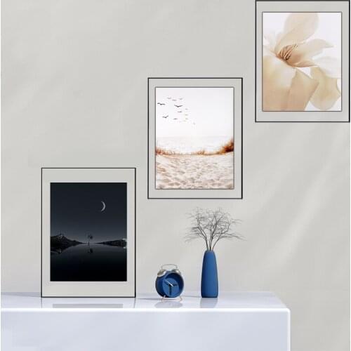 For Living Room 20X25cm And Prints Wall Pictures Painting Nordic Posters Beach Flower Dandelion Wall Art Canvas Home Decor