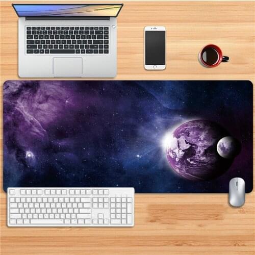 Office mouse pad shortcut keys increase thickening non-slip table mat computer keyboard pad
