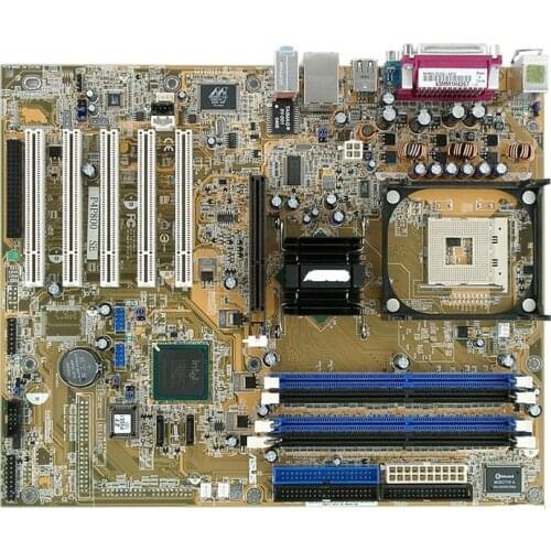 Original motherboard for ASUS P4P800 SE 865PE DDR 478 M Gigabit LAN Desktop motherboard Free shipping
