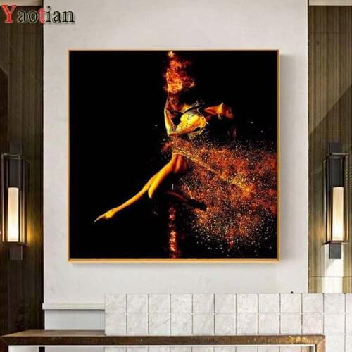 Full drill Crystal Paintings Diamond Embroidery Abstract Beauty Dancer 5d Diy diamond painting Kits Diamond Mosaic Stickers