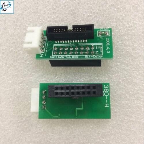 5PCS Xaar 382 printhead connector board for Wit-color 2000 3000 382 inkjet printer transfer board card