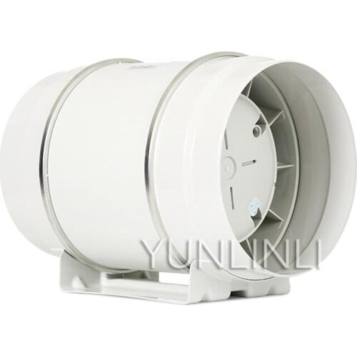 Industrial Fan Blower Home Mixed Flow Inline Duct Fan Strong Ventilation System Extractor Fan for Office, Hotel, Hall HF-200P