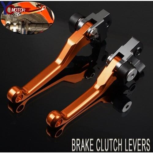 CNC Motocross Dirt Bike Pivot Brake Clutch Levers hand grip Handbrake FOR 300EXC (SIX DAYS) 2014 2015 2016 2017 2018 300 EXC