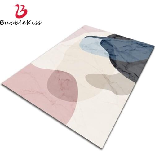 Bubble Kiss Carpets For Living Room Home Colorful Marble Pattern Area Rugs Abstract Non Slip Foot Pad Customized Large Floor Mat