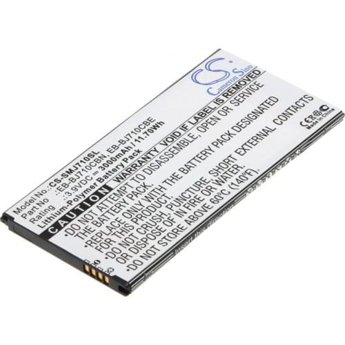Cameron Sino Mobile SmartPhone Replacement Li-Polymer Battery 3000mAh For EB-BJ710CBA Explay Galaxy J7 2016, Gala Free Tools
