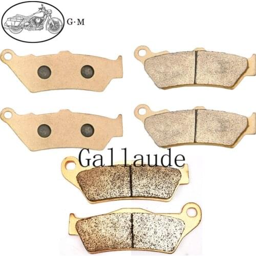 Sintered Motorcycle Front / Rear Brake Pads For KTM 950 Adventure 2002-2006 990 Adventure S/R 2006-2012 Super Enduro 950R 06-08