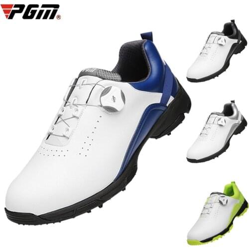 PGM golf shoes mens waterproof shoes non slip spikeless shoes summer breathable mens shoes