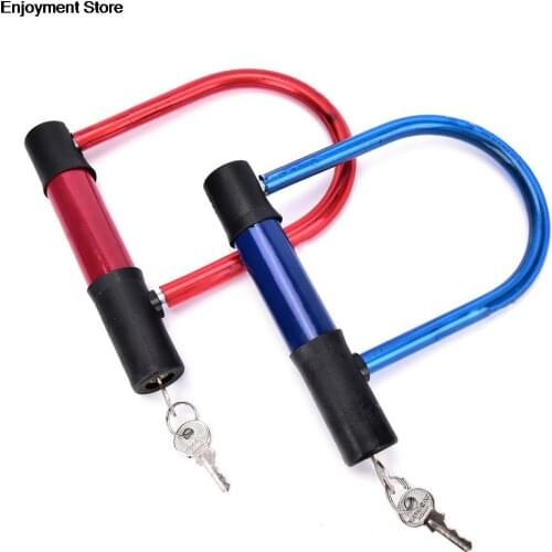 JULYHOT Universal Cycling Safety Bike U Lock Steel MTB Road Bike Cable Anti-theft Heavy Duty Lock Bicycle Accessories