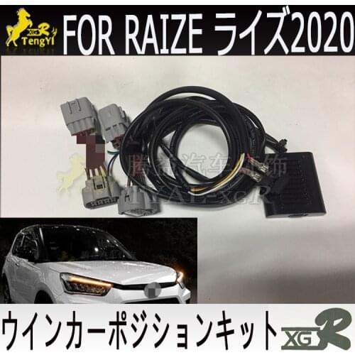 XGR led TURN LAMP AS drl kit daytime lamp cable for RAIZE 2020