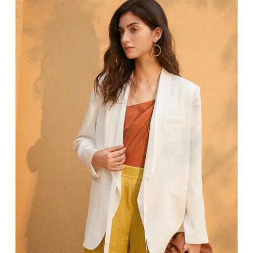 Fashion Elegant Lady Blazer With String Lace Up Streetwear Young Girl Loose Outwear Casual Female New Designed Coat