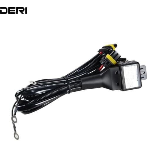 12V HID Bixenon H4 Wiring Harness Controller for Auto Headlight Headlamp Retrofit Connector Projector Len Line Car Product