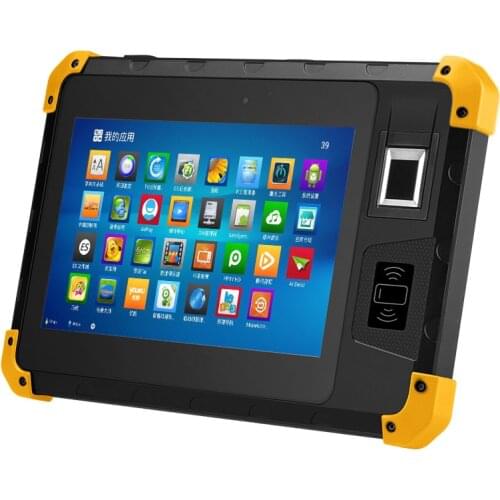 2021 Original Rugged RFID Reader Bluetooth Wifi Fingerprint Android Tablet