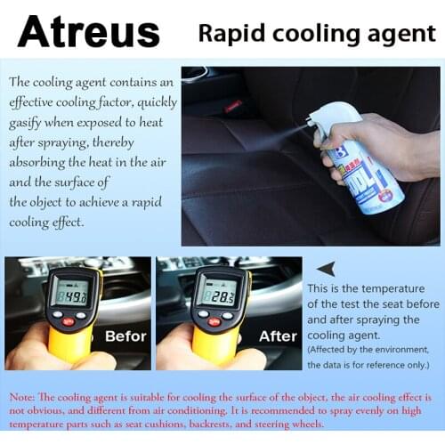 Atreus 1 set Car Fast Cooling Spray Agent Safe Driving Tool For Lexus Honda Civic Opel astra h j g Mazda 3 6 Kia Rio Ceed Volvo