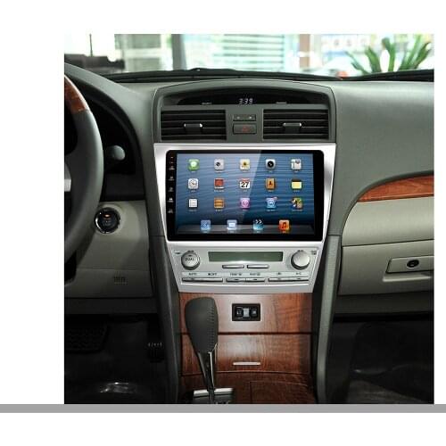 10.1 Inch Car Fascia For Toyota Camry 2007 Fascias Audio Fitting Adaptor Panel Frame Car DVD Frame Dashboard