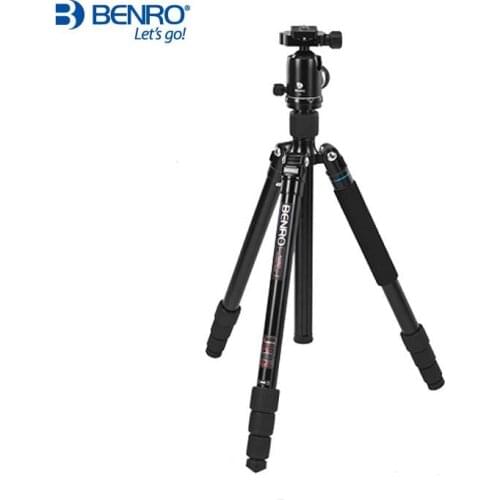 DHL gopro Benro A3282TV3 Aluminium Monopod Tripod+ Ball Head Tripod Monopod 25kg Max Load Portable Alpenstock 3 in 1 wholesale